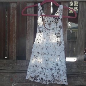 Lauren Conrad Cotton Lace Top